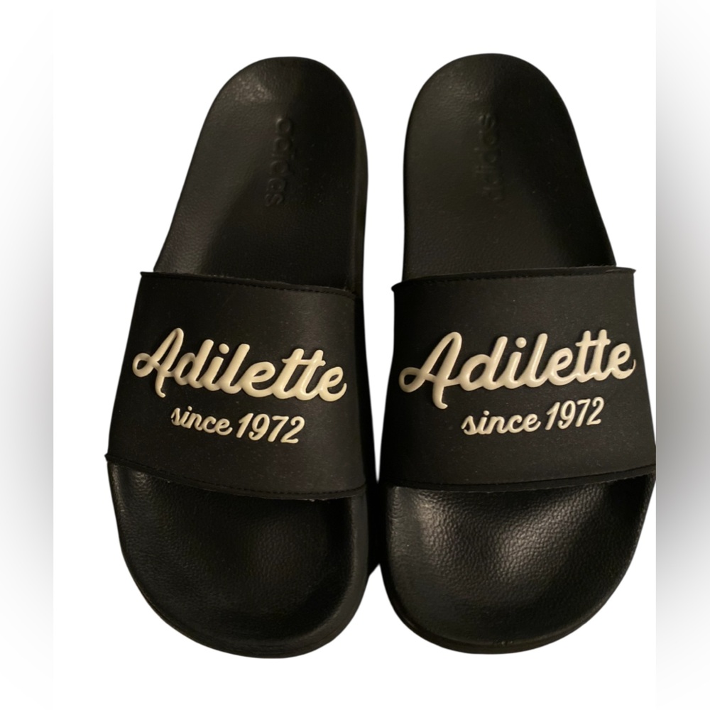 Women’s Adidas Adilette Slides 10